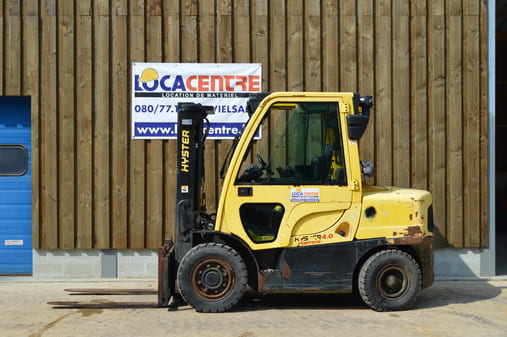 Locacentre - Levage et manutention - CHARIOT ELEVATEUR THERMIQUE COMPACT - HYSTER