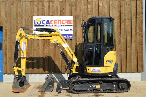 Locacentre - Mini-pelles - Mini-pelles 3 000 KG - Yanmar VIO 27