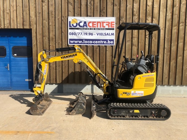 Locacentre - Mini-pelles - Mini-pelles 1 800 KG - Yanmar VIO 17